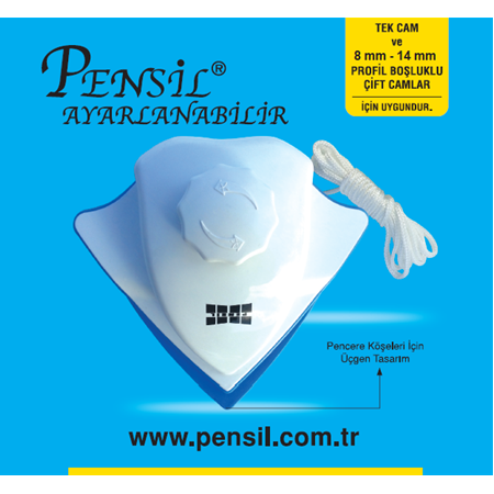 Pensil Ayarlanabilir Standart Cam Sileceği / Profil Aralığı : 12 mm