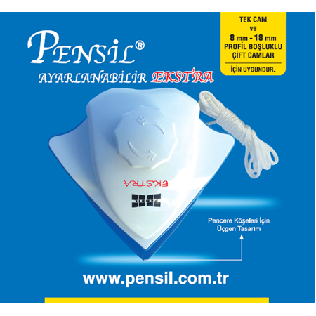 Pensil Ayarlanabilir Ekstra Cam Sileceği / Profil Aralığı : 16 mm