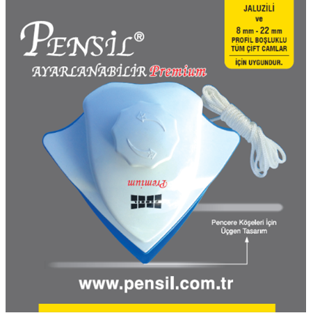 Pensil Ayarlanabilir Premium Cam Sileceği / Profil Aralığı : 22 mm